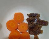 Foto del paso 1 de la receta: Bolitas energéticas de coco zanahoria 🥕❤️
