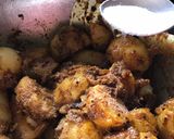 A picture of step 7 of Bengali Aloo Dum (chaat).