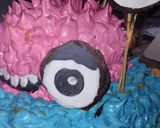 Foto del paso 12 de la receta: Torta monstruitos!! Para Isabella y Bianca!! Feliz día de la niñez!!❤️❤️❤️