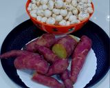 A picture of step 1 of Sweet Potato - Makhana Tikkis.