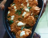 A picture of step 6 of Butter Chicken in Restaurant Style.