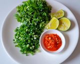 Hình bước làm 4 của món BÁNH CANH chả cá thì là