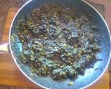 A picture of step 2 of Heritage day pap, spinach and grilled chicken & wors.