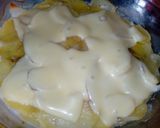 Krumpli kosár tejszínes husival recept fázis 5 fotója