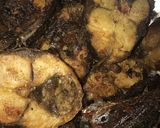 A picture of step 1 of Local jellof rice with peppered fish.