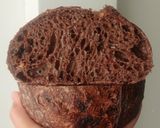 Foto langkah ke 21 dari resep Almond Double Chocolate Sourdough Bread (72%).