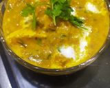 A picture of step 5 of Shahi Paneer.