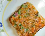 ब्रेड पिज़्ज़ा (bread pizza recipe in hindi) रेसिपी चरण 3 फोटो