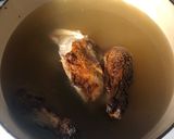 A picture of step 1 of Heart healthy, get well soon chicken noodle soup.