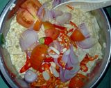 Foto langkah ke 3 dari resep Bothok tahu telur asin.