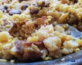 A picture of step 7 of Pork Rib and Cauliflower Paella.