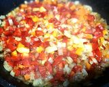 Foto del paso 4 de la receta: Hojas de parra rellenas con mix de carne y arroz Bomba