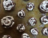Csokis-túrós csiga recept fázis 4 fotója