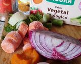 Foto del paso 1 de la receta: Pimientos rellenos de lentejas y arroz