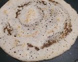 A picture of step 8 of Red rice dosa.