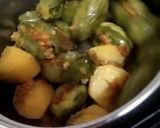 A picture of step 5 of Traditional Gujarati Thali.