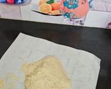 A picture of step 3 of Kaju katli.