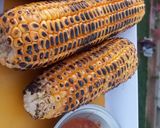 A picture of step 4 of Roasted masala corn cob.