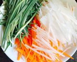 Hình bước làm 4 của món Kim chi cải thảo