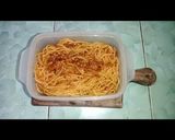 Foto langkah ke 8 dari resep Spaghetti Brulee bolognese kukus.