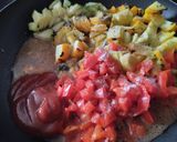 Foto del paso 3 de la receta: Dip ó untable de pimiento y calabacines tatemados🥙🧆🌯