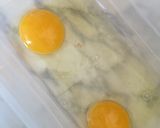 Foto del paso 2 de la receta: Tortilla espinaca y cebolla