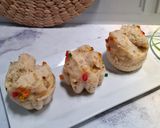Foto langkah ke 6 dari resep Bolu Kukus Pisang (1 telur no mixer).
