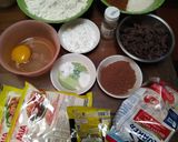 Foto langkah ke 1 dari resep Coklat Oatmeal Kukis.
