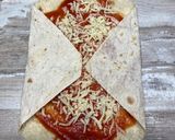 Une image de l'étape 3 de Pizza wrap.