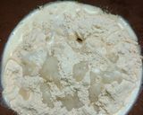 A picture of step 2 of Almond Ghee Residue Cookies.
