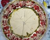 Une image de l'étape 3 de 👑Couronne feuilletée Tomate Pesto Mozza.