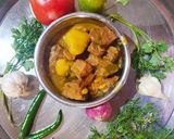 A picture of step 4 of Jackfruit sabji.