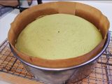 My green tea cake  Matcha moousse cake