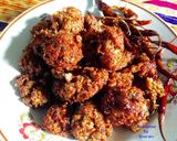 รูปขั้นตอนการทำที่ 7 ของ ลาบหมูทอด