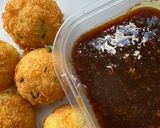Foto langkah ke 10 dari resep Perkedel singkong sambal gula merah.
