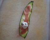 Foto del passaggio 4 della ricetta 🥒Involtini sfiziosi di zucchine e crudo🍖