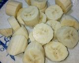 Hình bước làm 1 của món Sữa Chuối