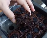 A picture of step 8 of Nutella Swirl Fudge Brownie 🤎🤎.