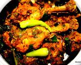 A picture of step 3 of Andhra Chilli Chicken Curry.
