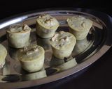 Une image de l'étape 5 de Muffins salés Roquefort, Poire & Noix sans gluten.