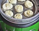 A picture of step 8 of Chicken Momos.