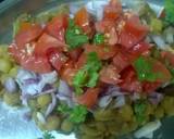 Quick and healthy Matar chaat (Dried peas, Matra, Yellow peas)