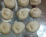 A picture of step 7 of #coconut chapati.