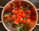 Chicken, chilli, tomato and mozzarella warm salad! recipe step 4 photo