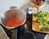 Foto del paso 2 de la receta: Garbanzos con brócoli