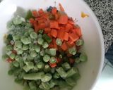 A picture of step 3 of VEG Super Healthy Daliya.