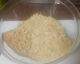 Foto del paso 1 de la receta: Tarta de mousse de turrón y yogur griego con base de avena y cubierta de membrillo