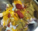 A picture of step 1 of Restaurant Style Goat Curry.