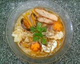 Hình bước làm 12 của món Bánh Canh Chay