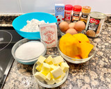 Foto del paso 1 de la receta: Pastel relleno con calabaza y cabello de ángel